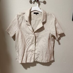 Quince 100% European Linen Short Sleeved Shirt
